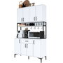 Hanah Home Armario Multiusos Blanco 120x198,6x40 cm
